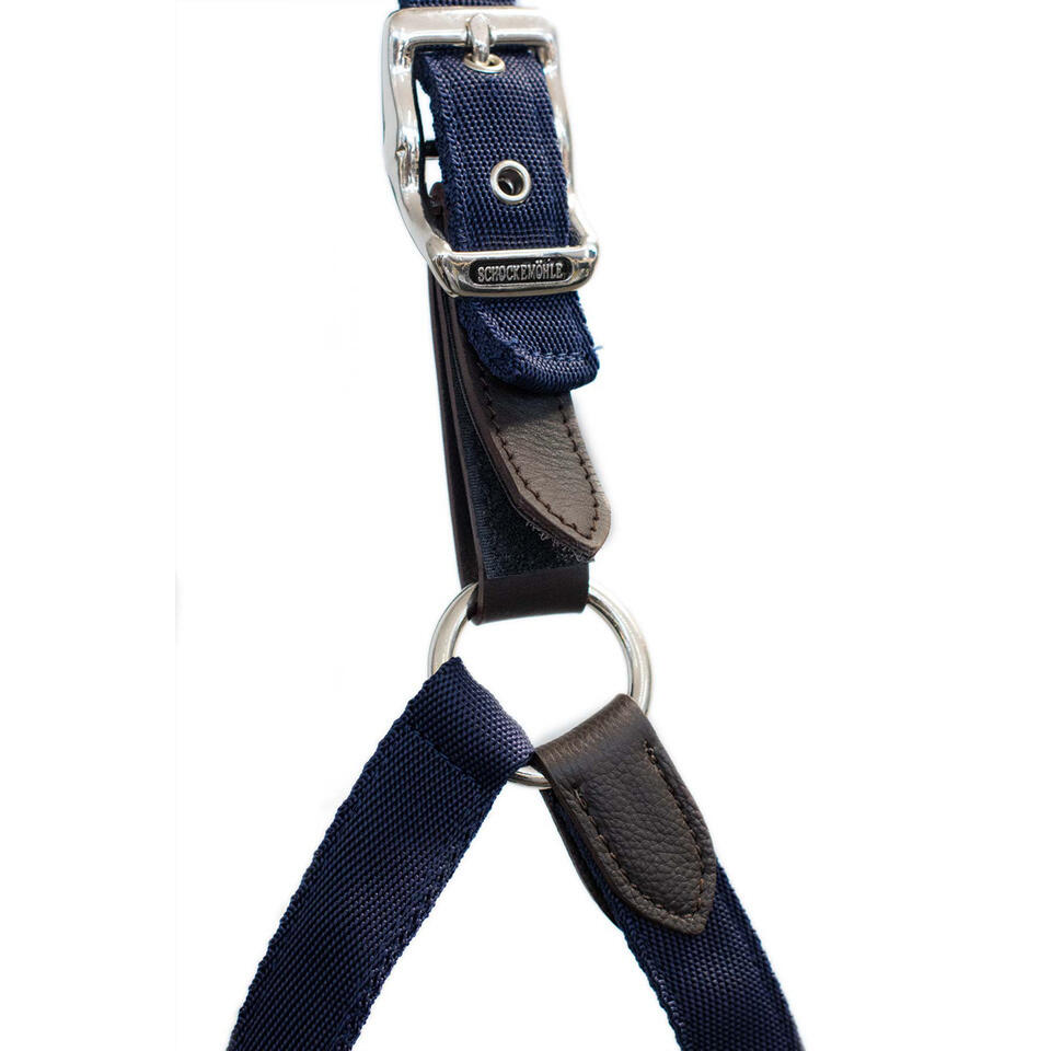Schockemöhle Memphis Safety nylon-leather halter for horse 2/2
