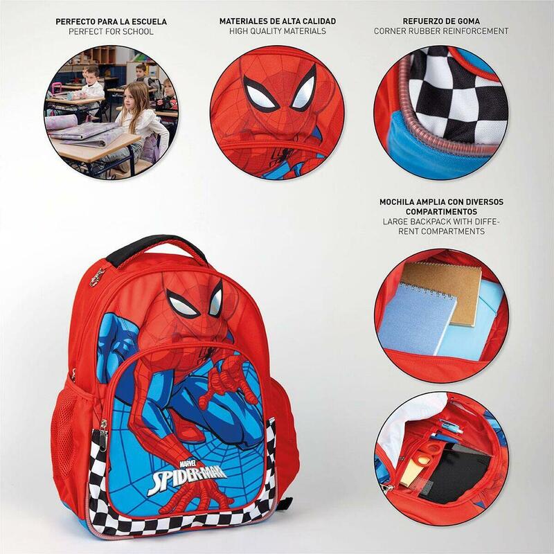 Ghiozdan Spider-Man Roșu
