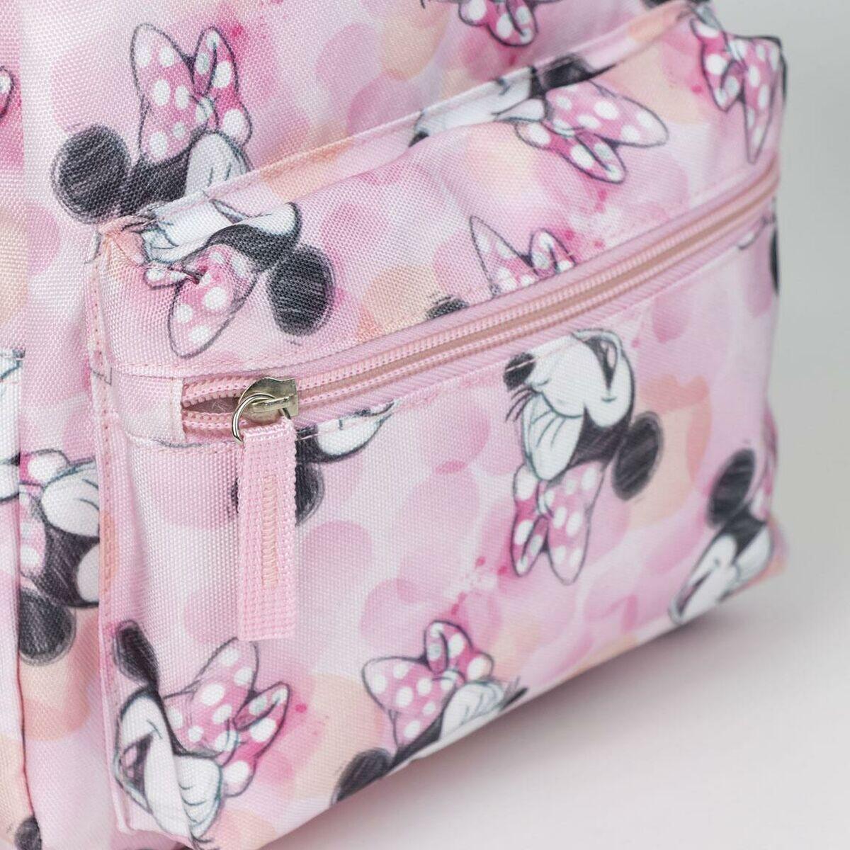 Mochila Escolar Minnie Mouse Rosa 4/5