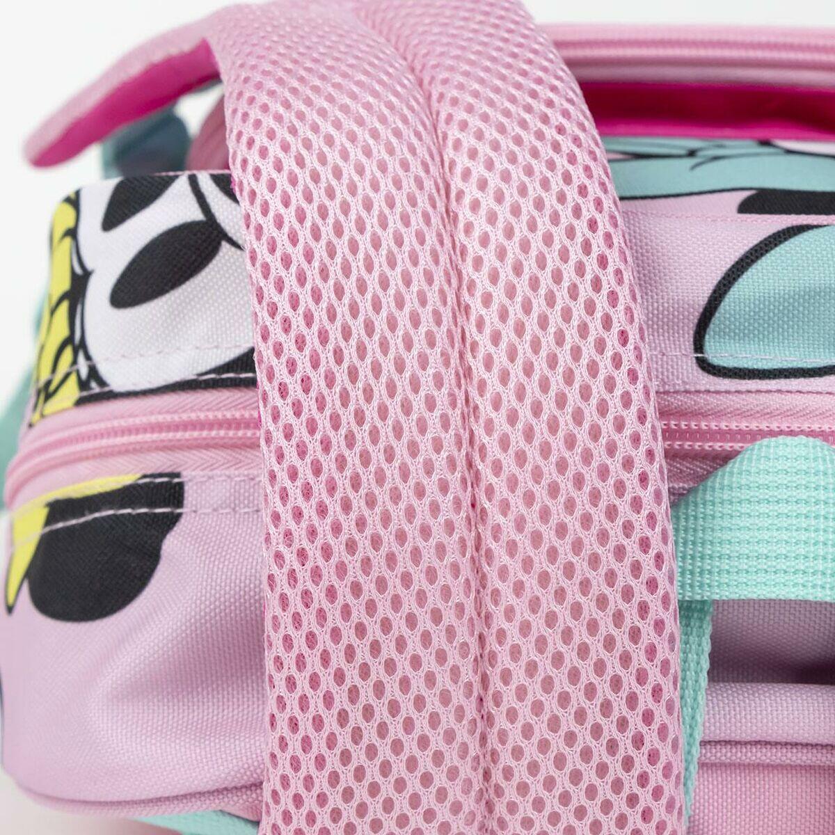 Mochila Escolar Minnie Mouse Fucsia 3/5