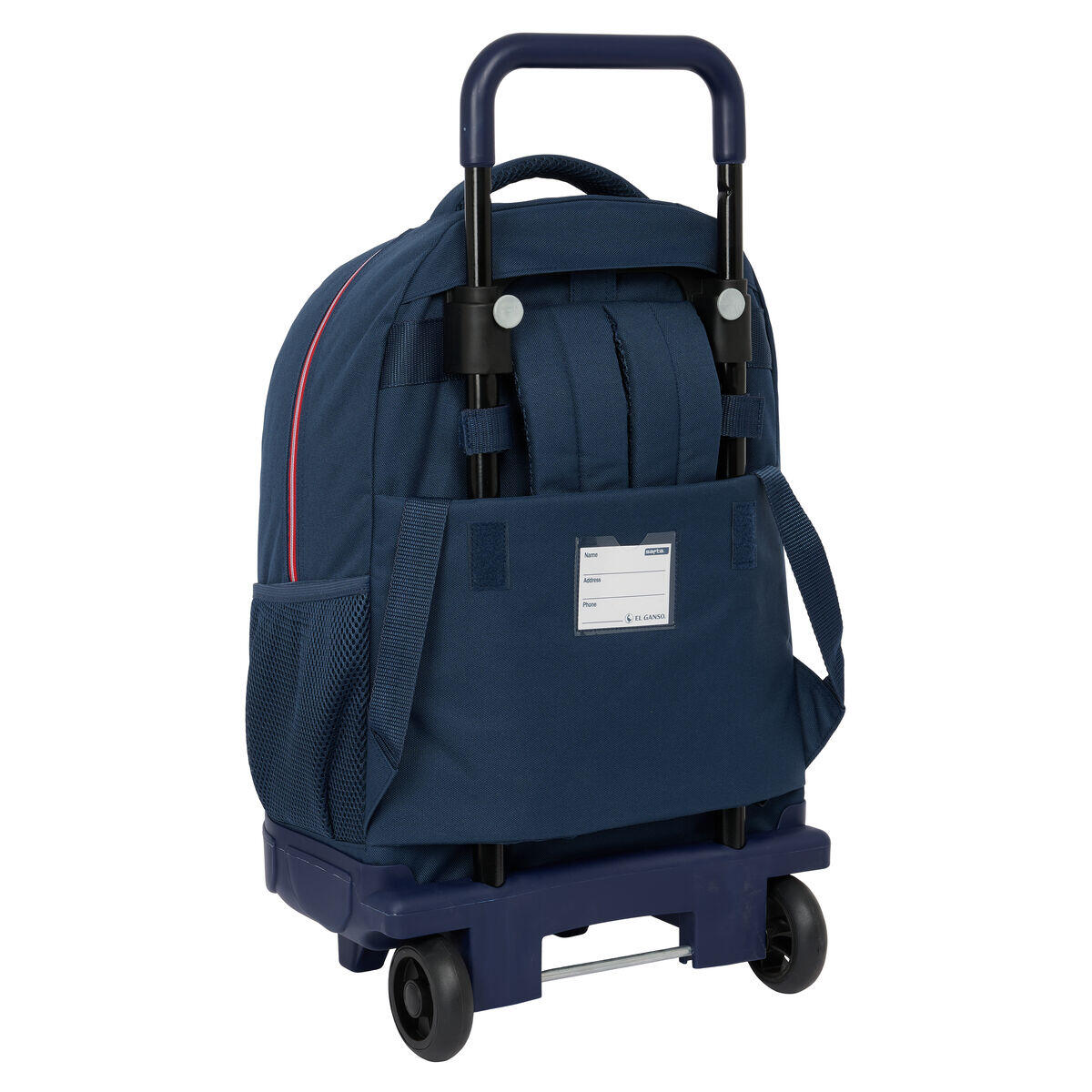 Mochila Escolar com Rodas El Ganso Classic Azul Marinho 2/3