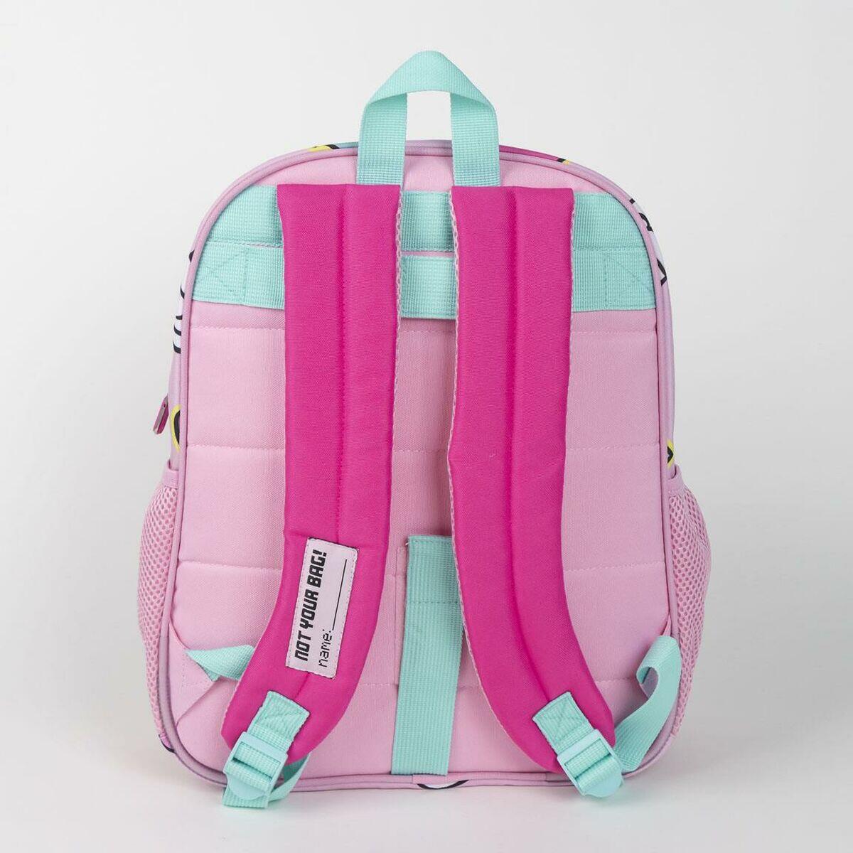 Mochila Escolar Minnie Mouse Fucsia 2/5