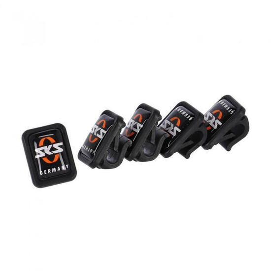 SKS Unterlaufstrebenclip 5er-Set für 4,5 mm Streben, ideal für Velo 42 Schutz...