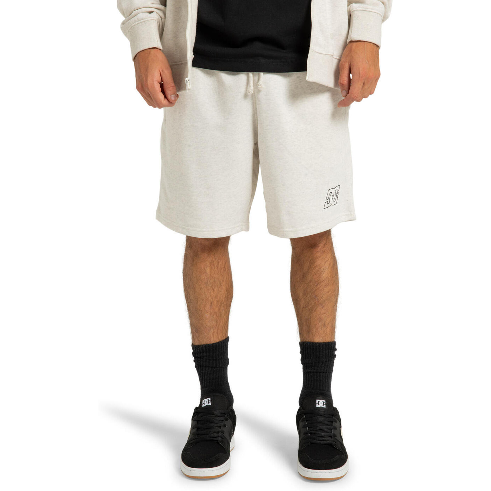 Dc Shoes - Short À Taille Élastique Pallet Gris Homme - Short - Blanc -  Xs - Decathlon
