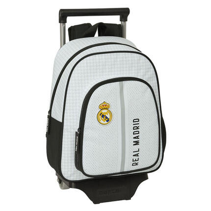 Cartable à roulettes Real Madrid C.F. Blanc