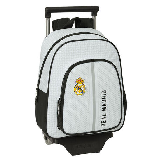 Cartable à roulettes Real Madrid C.F. Blanc