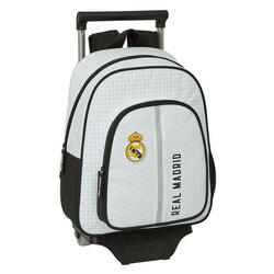 Cartable à roulettes Real Madrid C.F. Blanc