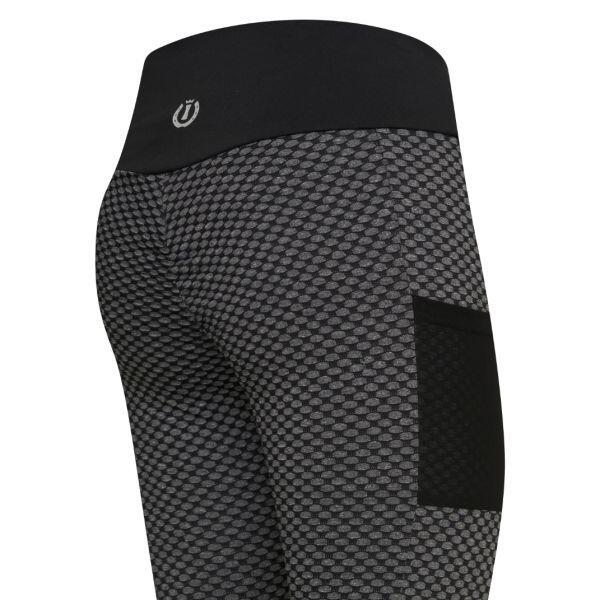 Malla de equitación de agarre medio para mujer Imperial Riding Diamond Bubble 3/7