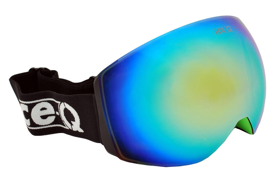 Gogle narciarskie dla dorosłych Ice-Q Cortina 2, Anti-slip, OTG na okulary
