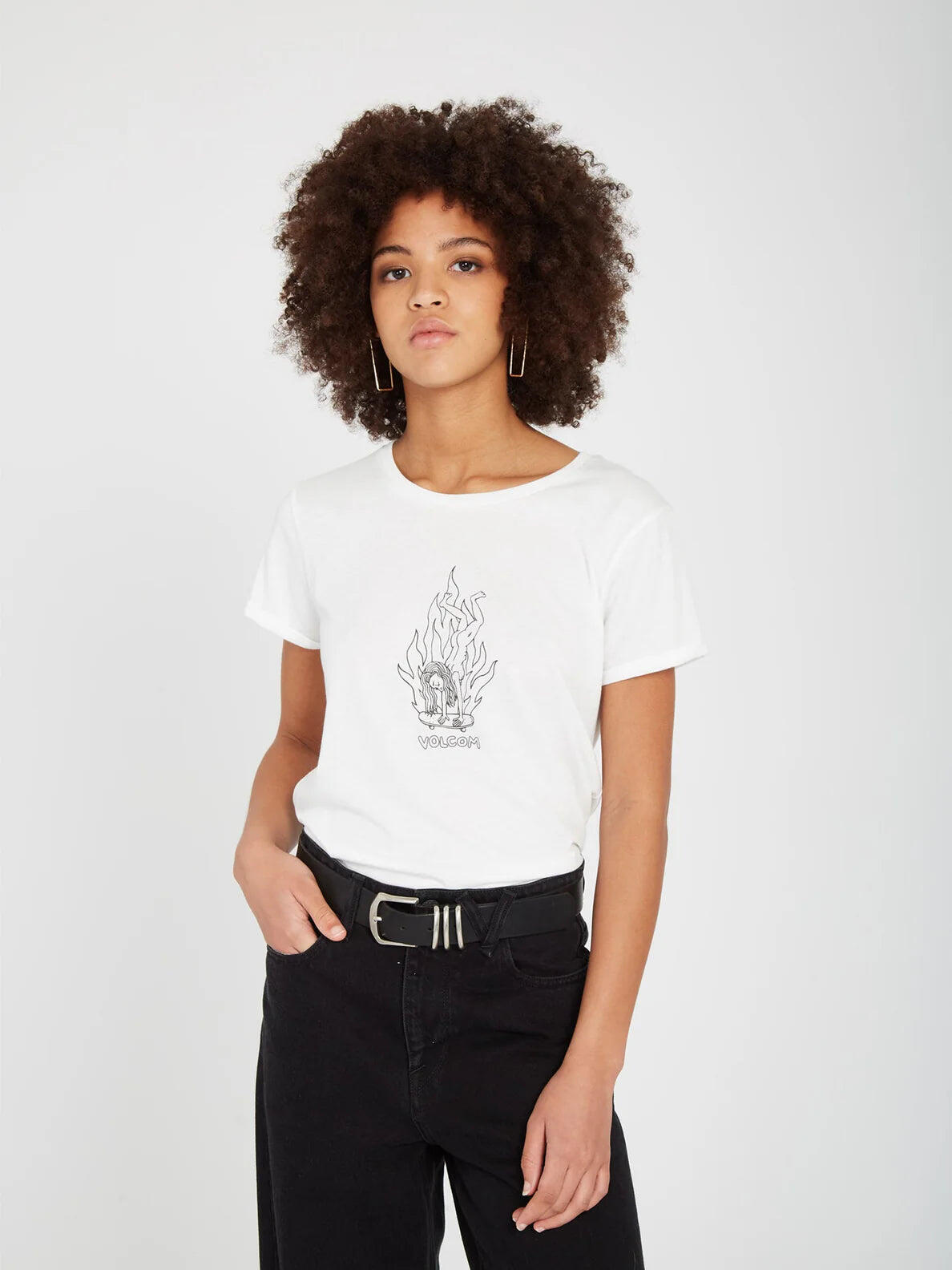 T-shirt - Monopatim - Mulher - Imprimido Radical Daze - Star White 3/3