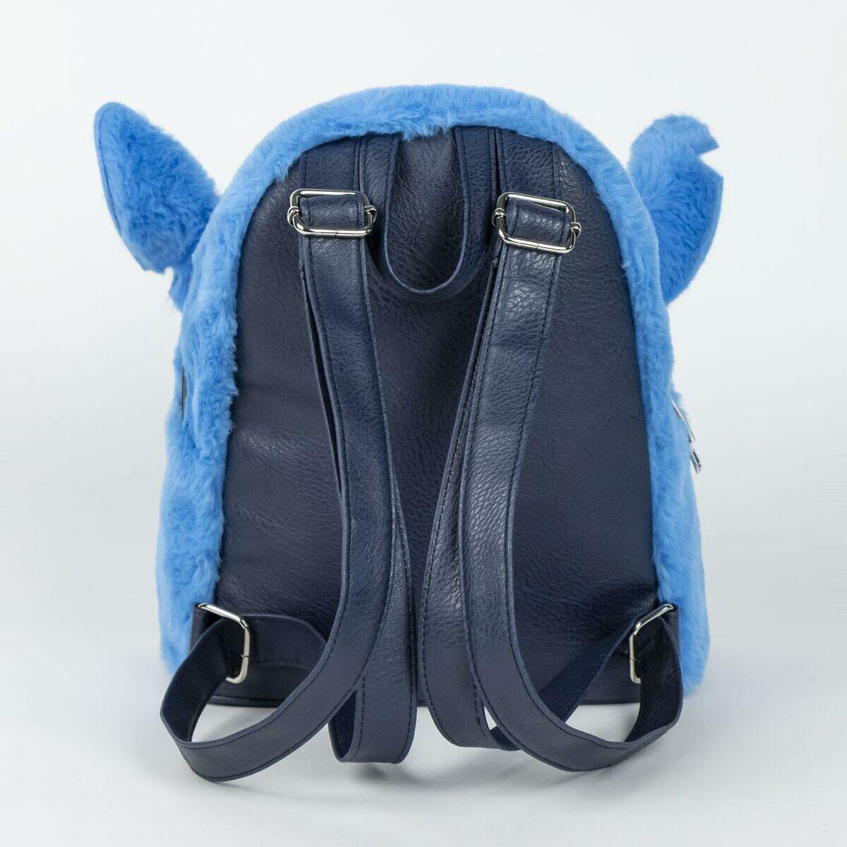 Mochila Escolar Stitch Azul 4/7