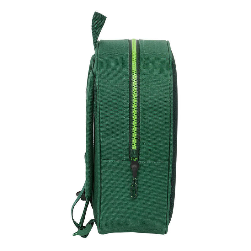 Mochila Escolar con Ruedas Real Betis Balompié Verde