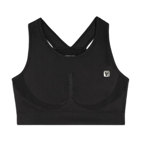 Reggiseno seamless sostegno medio con spalline incrociate