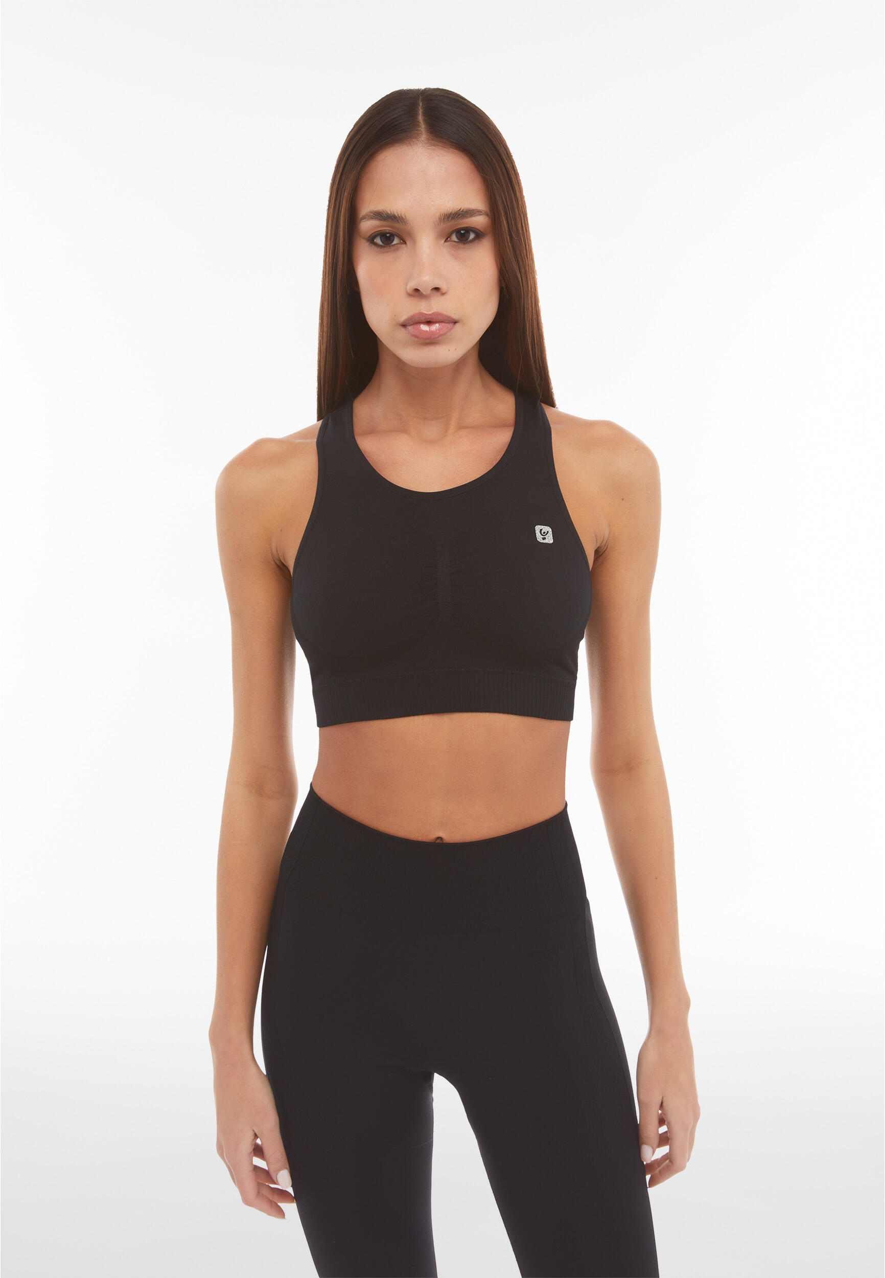 Soutien-gorge sans couture avec bretelles croisées, pour un maintien moyen 2/5