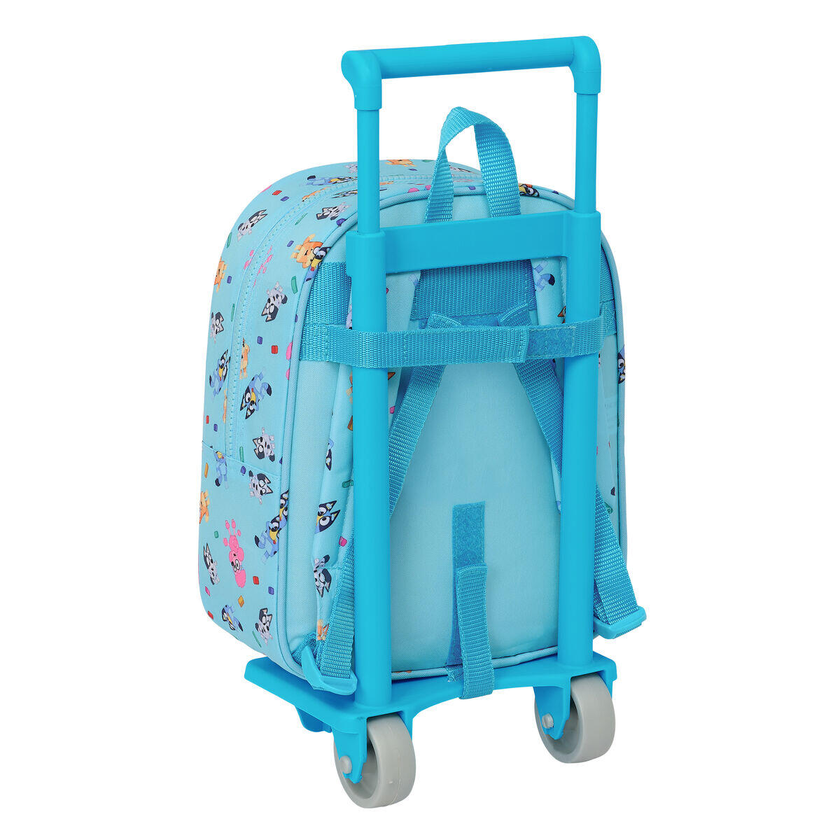 Schoolrugzak met Wielen Bluey Hemelsblauw 3/3