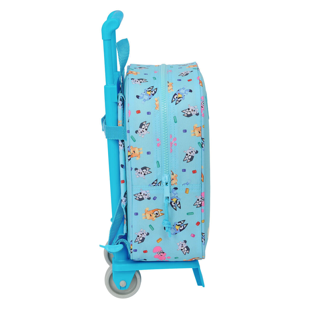 Schoolrugzak met Wielen Bluey Hemelsblauw 2/3