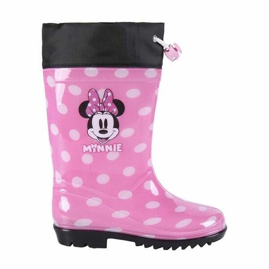 Bottes en Caoutchouc pour Enfants Minnie Mouse Rose
