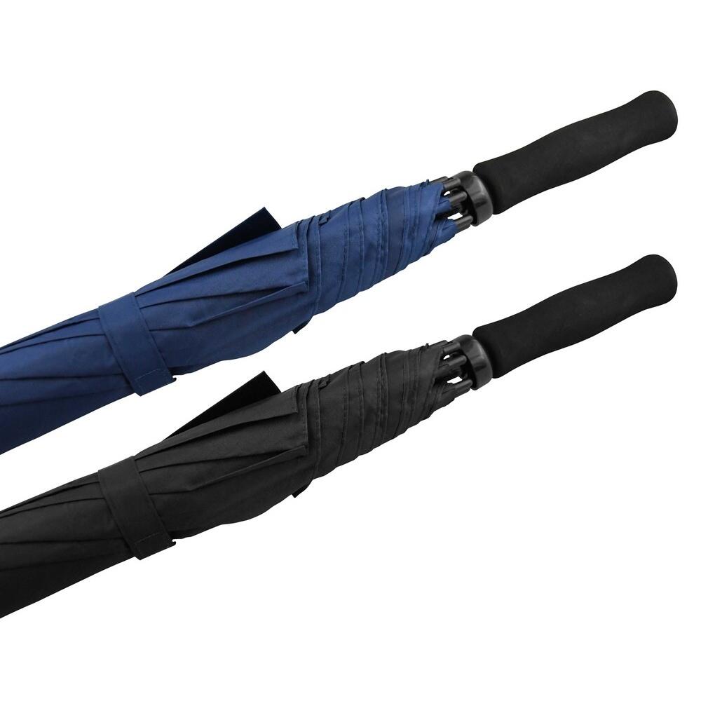 Pongee Golf Umbrella (Navy) 2/3