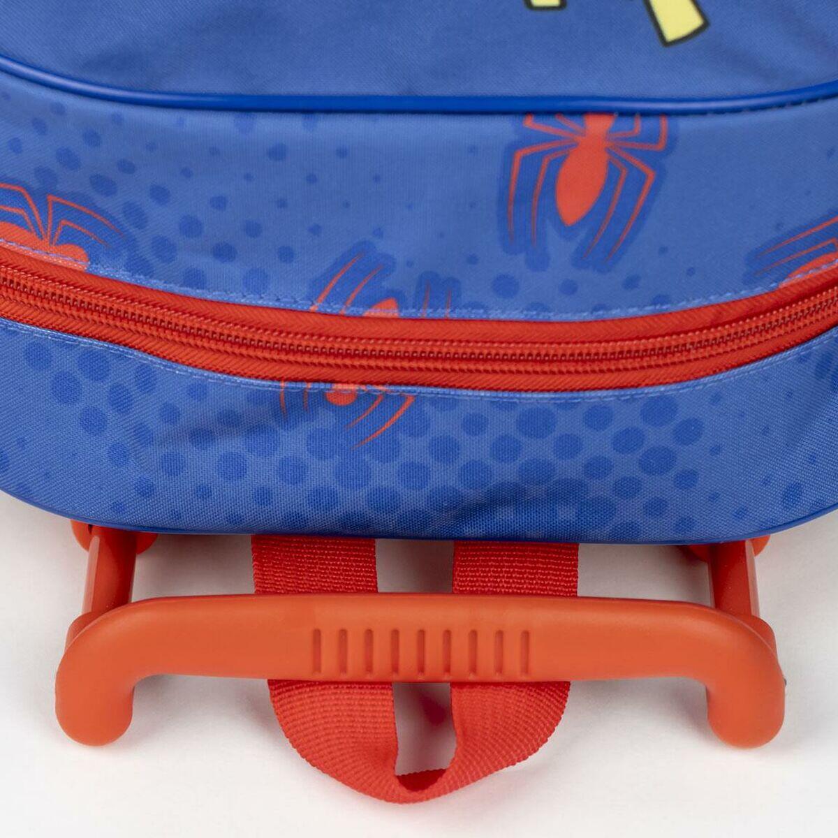 Trolley per la Scuola Spider-Man Azzurro 2/5