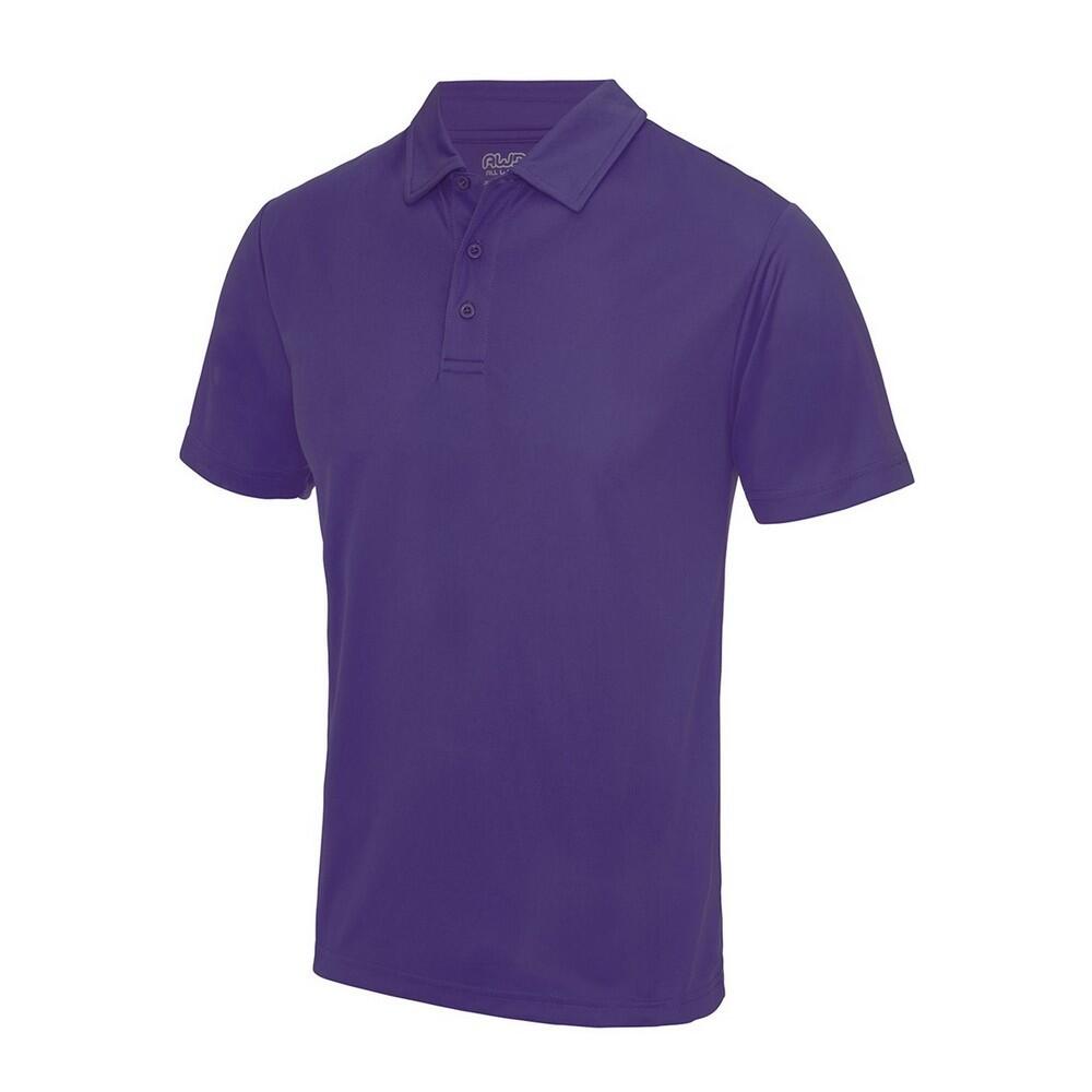Mens Cool Regular Polo Shirt (Purple)