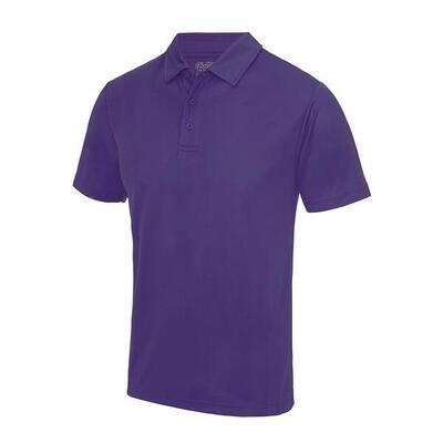 Heren cool regular poloshirt (paars)