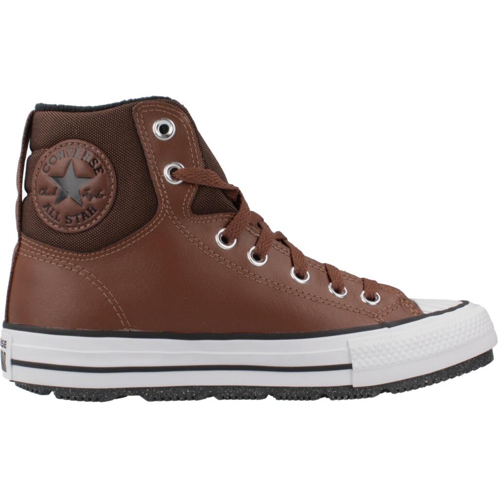 Baskets Converse Modèle Chuck Taylor All Star Berkshire Boot Hi Couleur Marron 4/5