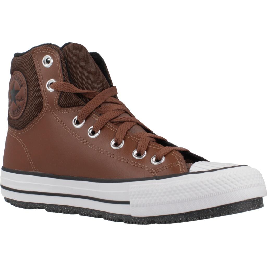 Baskets Converse Modèle Chuck Taylor All Star Berkshire Boot Hi Couleur Marron 5/5