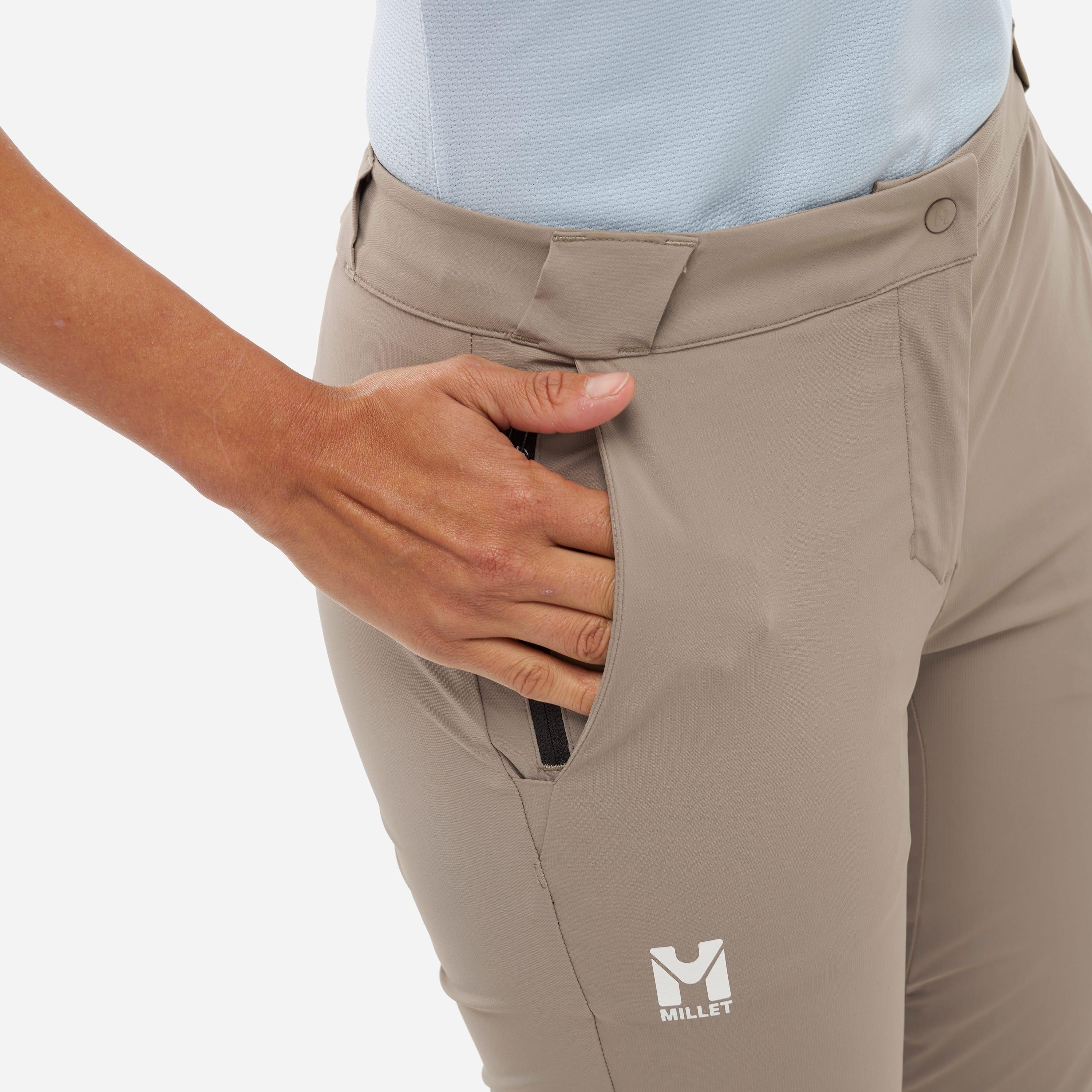 Pantacourt Trekking pour femme UBIC STRETCH 3/4 4/5