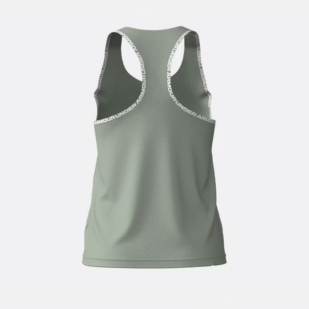 Ua Tech™ Knockout Tanktop Silica Groen Voor Dames 2/2