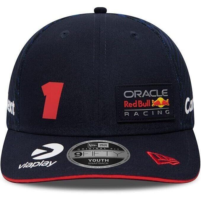 Capuchon New Era Red Bull Racing F1 9Fifty 2023 Max, Noir, Enfants 5/5