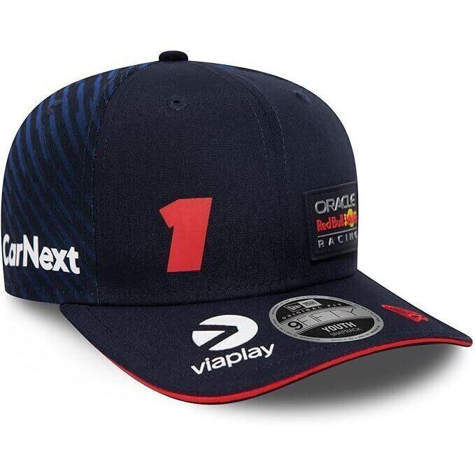 Capuchon New Era Red Bull Racing F1 9Fifty 2023 Max, Noir, Enfants 4/5