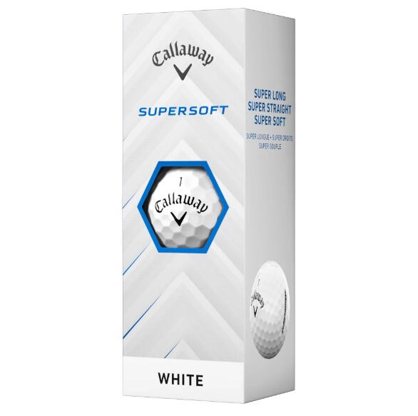 Callaway Supersoft bianco 4x3 2/4