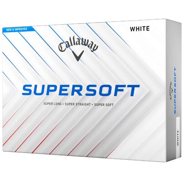 Callaway Supersoft bianco 4x3 1/4