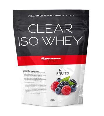 Clear iso whey 500g powerfood one