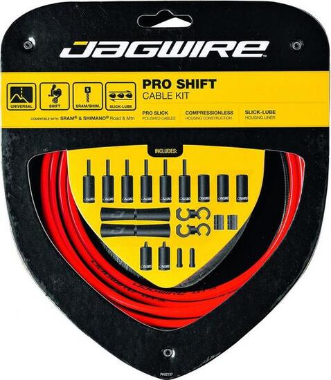 Kit câble de dérailleur Jagwire 2X Pro