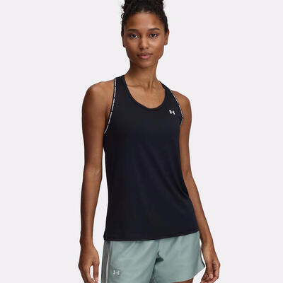 Camiseta Sin Mangas Ua Tech™ Knockout Negra Para Mujer Under Armour