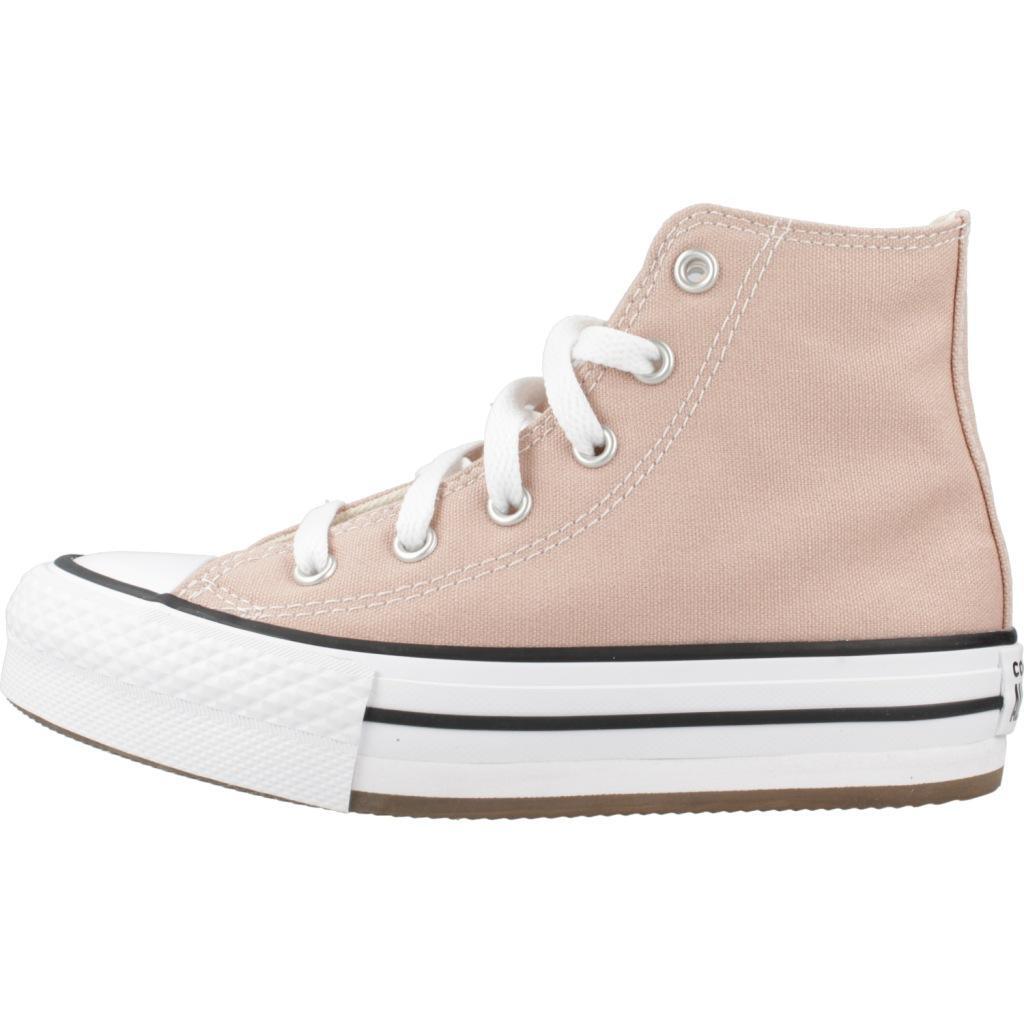 Baskets Converse Modèle Ctas Eva Lift Hi Dusty Couleur Rose 2/5