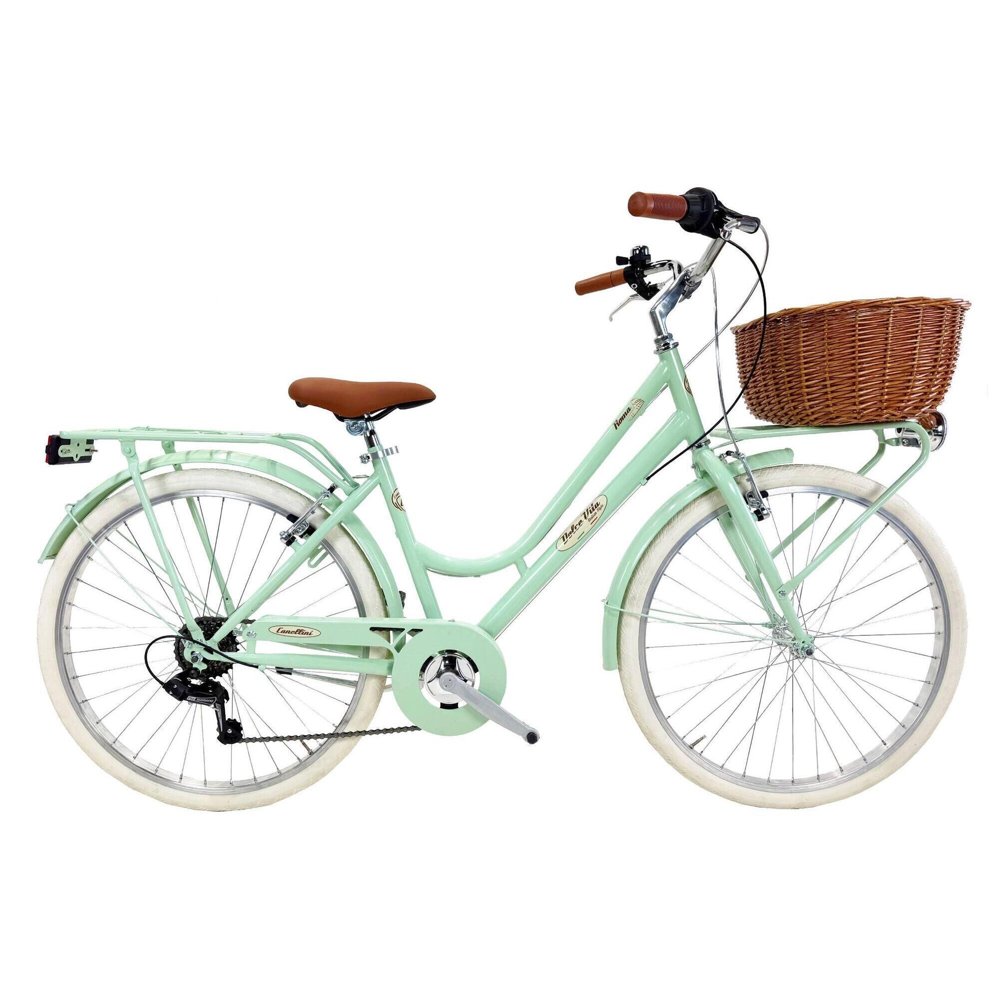 CANELLINI Městské kolo Dolce Vita by Canellini ROMA 26" s košíkem