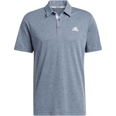 T-shirt adidas poloshirt performance drive heather. blauw. mannen