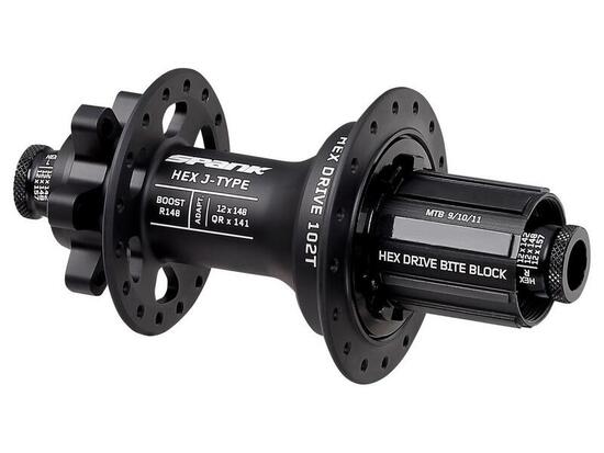 Moyeu arrière Spank HEX J-Type Boost R148 XD Hub