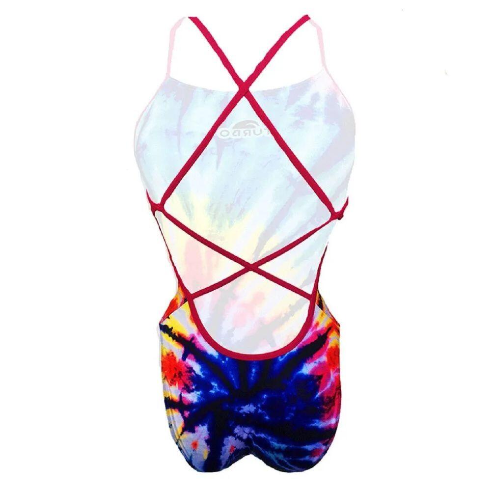 Bañador de natación Swirl Mujer Multicolor natación Mujer Multicolor Turbo 2/3