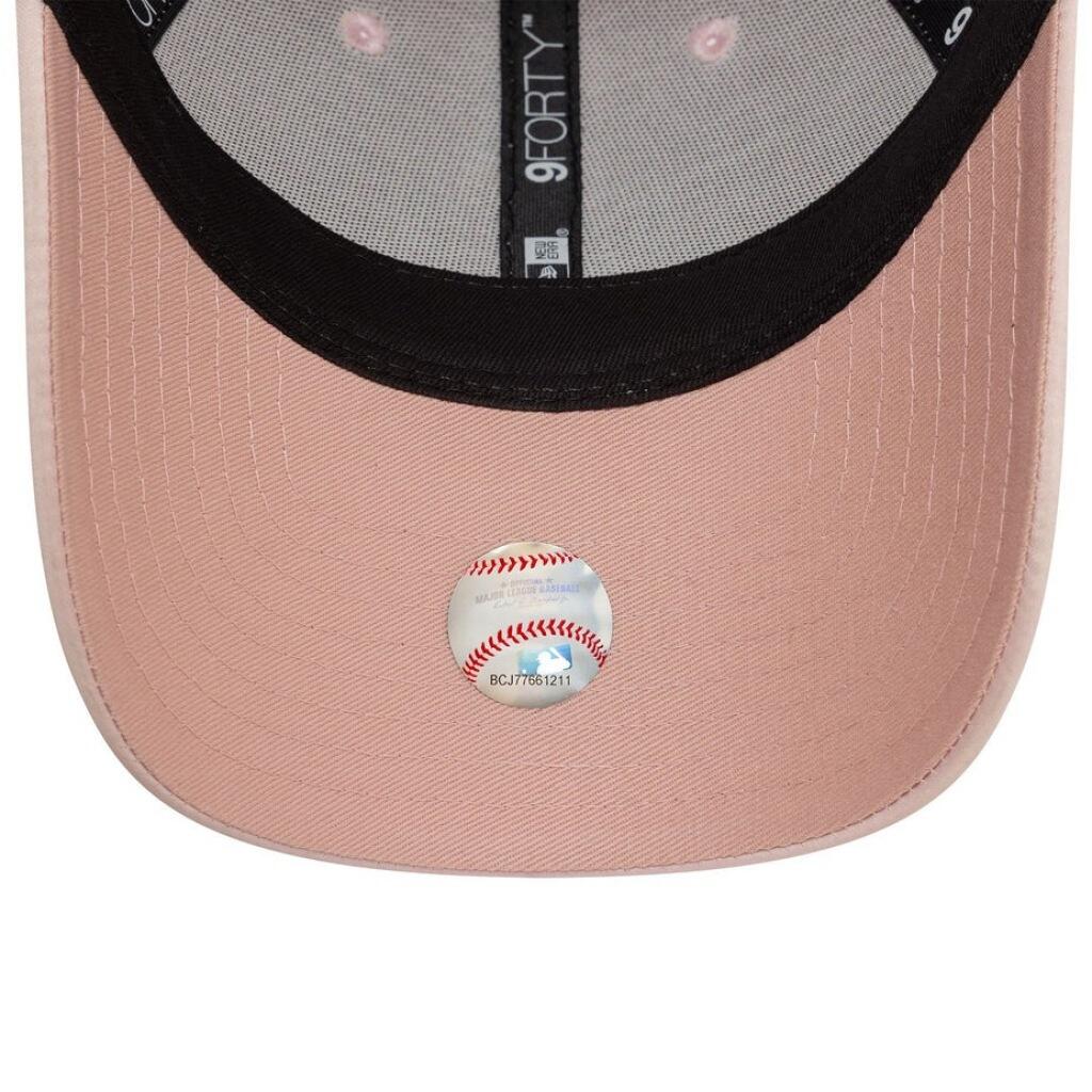 Cappello New Era Modello Wmns Satin 9forty Neyyan Colore Rosa 5/5