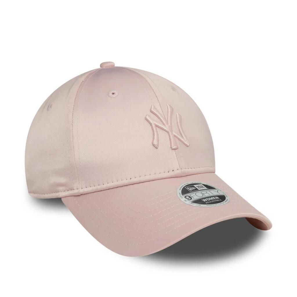 Cappello New Era Modello Wmns Satin 9forty Neyyan Colore Rosa 3/5