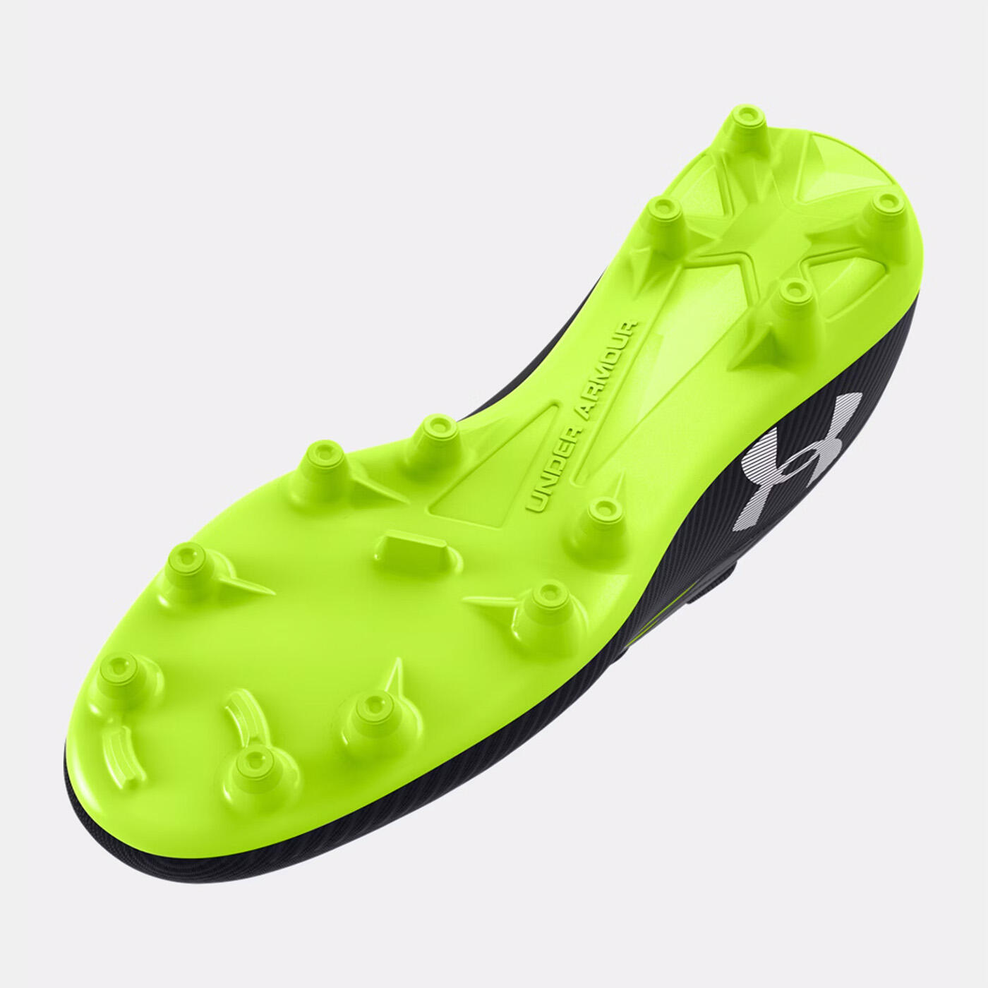 Scarpe da calcio UA Magnetico Select 4 Fg per bambini Under Armour Nero e verde 2/5