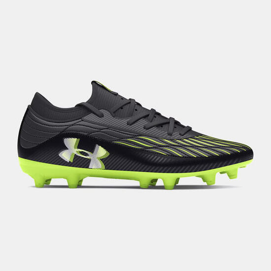 Crampons de football UA Magnetico Select 4 Fg Noir et vert