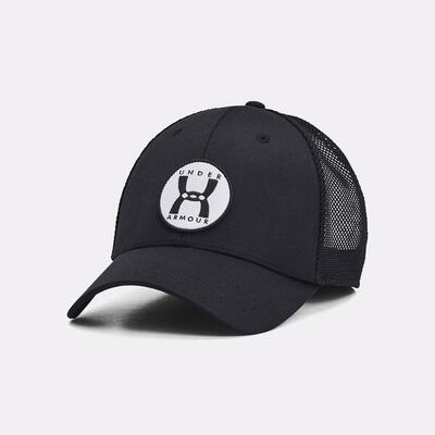 Verstelbare under armour ua blitzing truckerpet zwart en wit