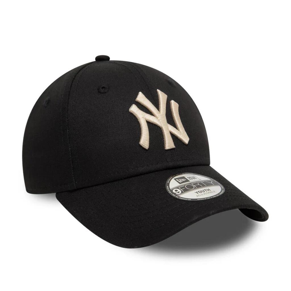 Bonnet New Era Modèle League Essential 9forty Couleur Noir 3/5