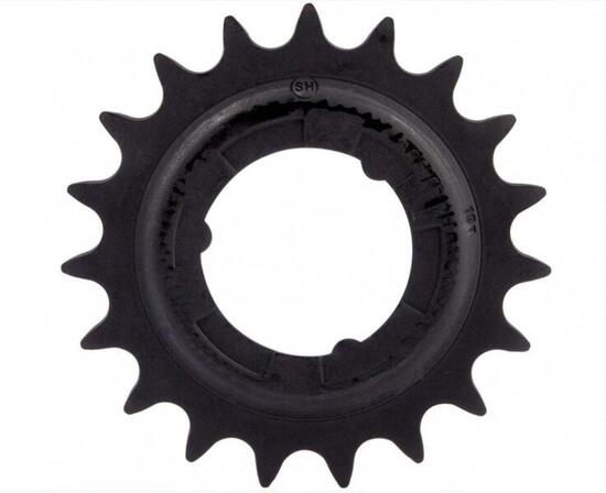 Pignone SHIMANO Nexus 19T 1/2" x 3/32" nero