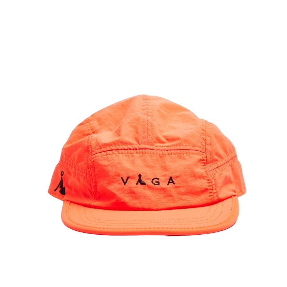 VAGA Boné Running resistente à água Neon Orange/Navy corrida Unisex Laranja Vaga