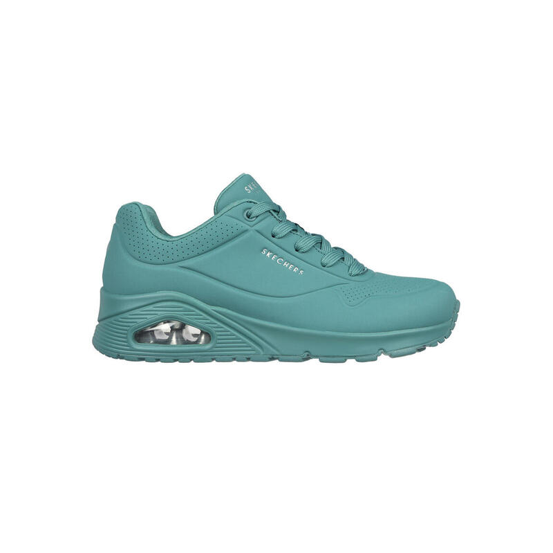 Încălțăminte universale pentru femei Skechers Teal Uno Stand On Air
